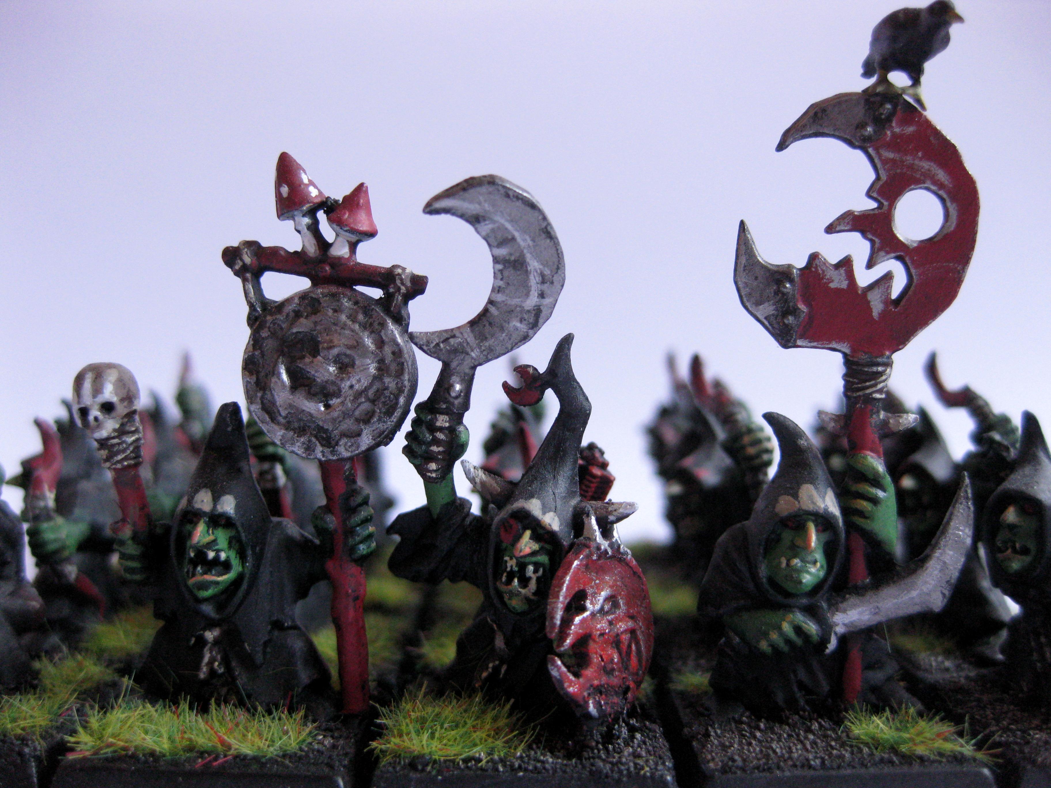 Archers, Bearer, Boss, Command, Goblins, Group, Musician, Night
